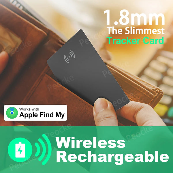 Ultra-Thin GPS Smart Wallet Tracker Card