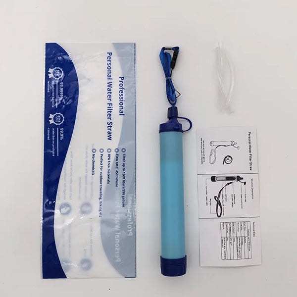 Personal Outdoor Water Filter Straw
