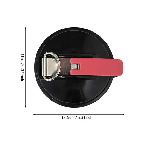 Heavy-Duty Vacuum Suction Cup Anchors with Hooks